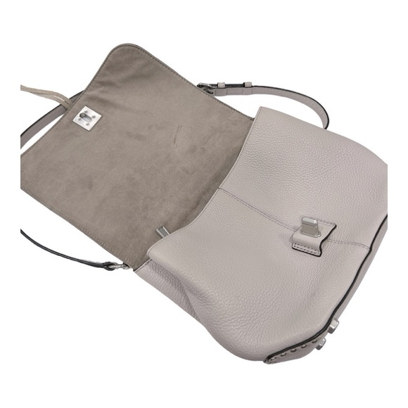 Rebecca Minkoff 'Darren' medium convertible leather backpack Grey - Picture 15 of 16